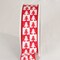 The Ribbon People Red and White Christmas Trees Wired Craft Ribbon 1.5" x 27 Yards